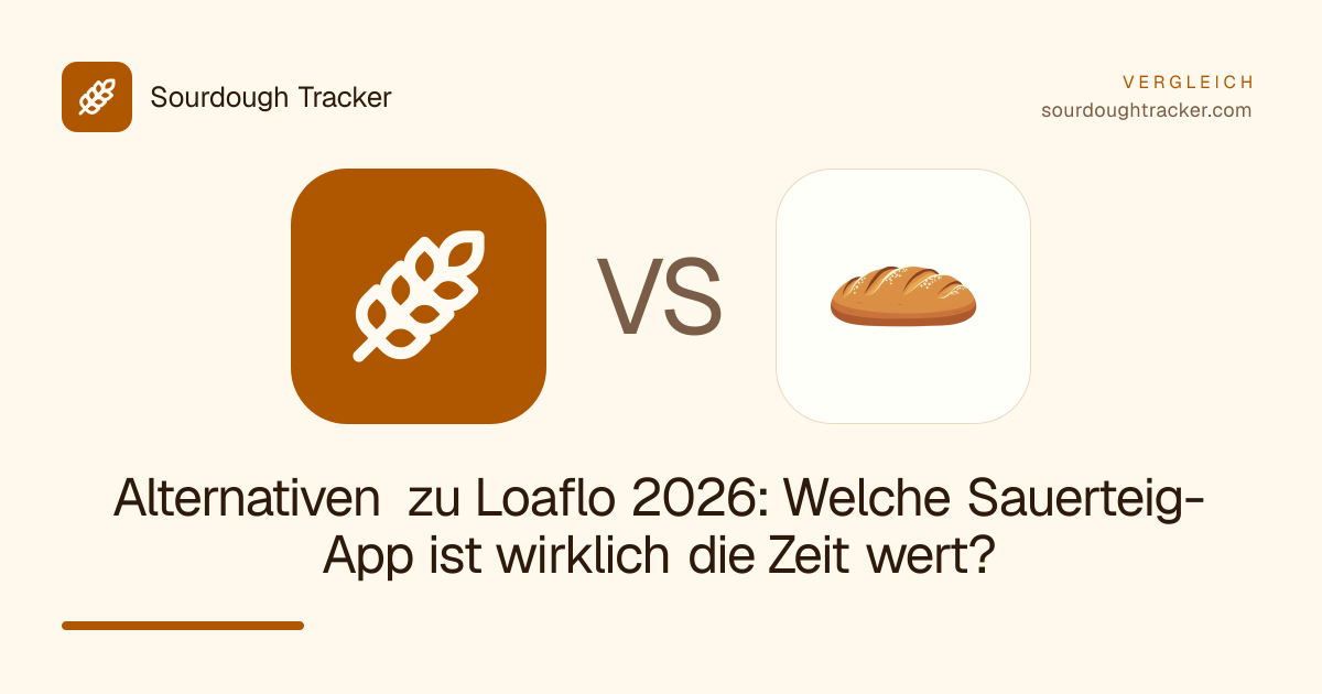 Alternativen zu Loaflo 2026: Welche Sauerteig-App ist wirklich die Zeit wert?