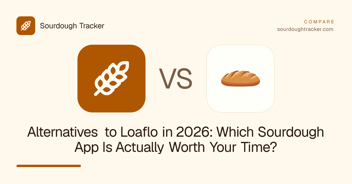 Alternatives to Loaflo in 2026: Which Sourdough App Is Actually Worth Your Time?